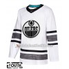 Edmonton Oilers Hockeydrakt Blank Hvit 2019 NHL All-Star Adidas Authentic - Barn